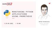 Monitoring Python applications using Prometheus